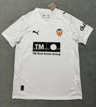 25-26 Valencia Home Fans Soccer Jersey*带广告