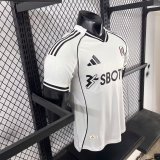 25-26 Fulham Home Player Version Soccer Jersey 1:1 Thai Quality