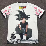 25-26 Japan White Special Edition Fans Soccer Jersey *龙珠黑悟空