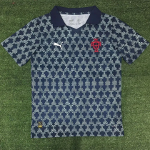 25-26 Portugal Grey Black Training Shirts *彪马标