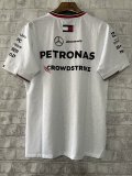 2024 F1 Benz New Pattern Short Sleeve Racing Suit