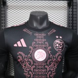 25-26 Algeria Black Player Version Training shirts (粉标)