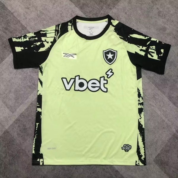 25-26 Botafogo Light Yellow Goalkeeper Soccer Jersey