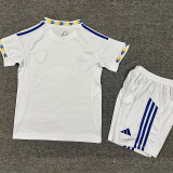 25-26 Leeds United Home Kids Soccer Jersey
