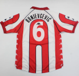 1999-2001 Red Star Home Retro Soccer Jersey