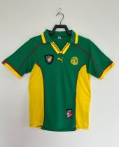 1998 Cameroon Home Retro Soccer Jersey