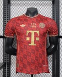 25-26 Bayern Red 125th Anniversary Player Version Soccer Jersey