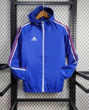 2024 New AD Blue Windbreaker
