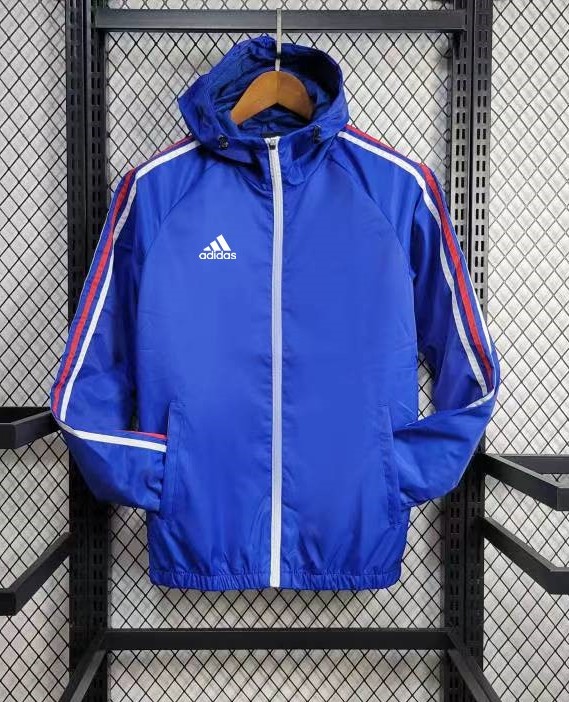 2024 New AD Blue Windbreaker