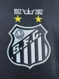 2012-2013 Santos FC Black Retro Soccer Jersey