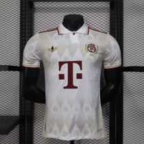 25-26 Bayern Special Edition White Player Version Soccer Jersey
