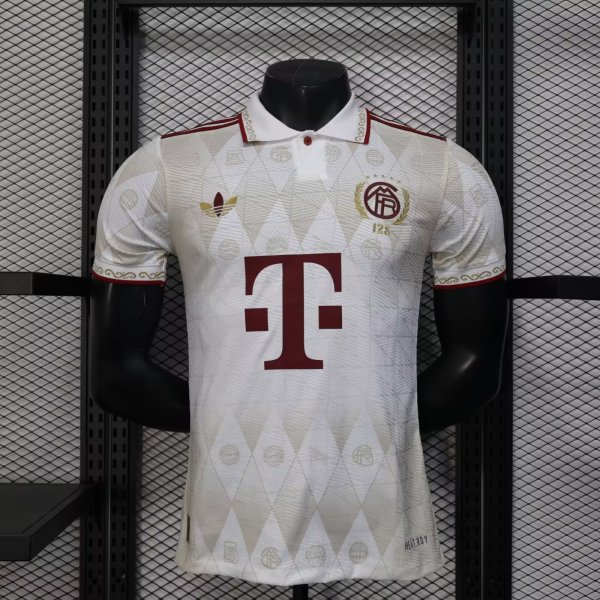 25-26 Bayern Special Edition White Player Version Soccer Jersey