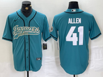 2024 MLB Jacksonville Jaguars New Pattern Jersey