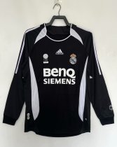 2006-2007 RMA Home Long Sleeve Retro Soccer Jersey