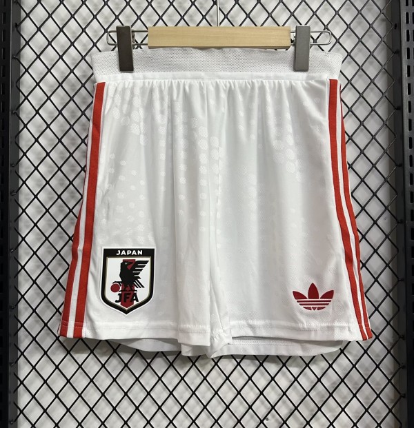25-26 Japan White Player Version Shorts Pants