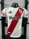 25-26 River Plate Home Player Version Soccer Jersey*带广告