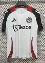 25-26 Man Utd White Special Edition Fans Soccer Jersey