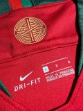 2018 Portugal Home Retro Soccer Jersey