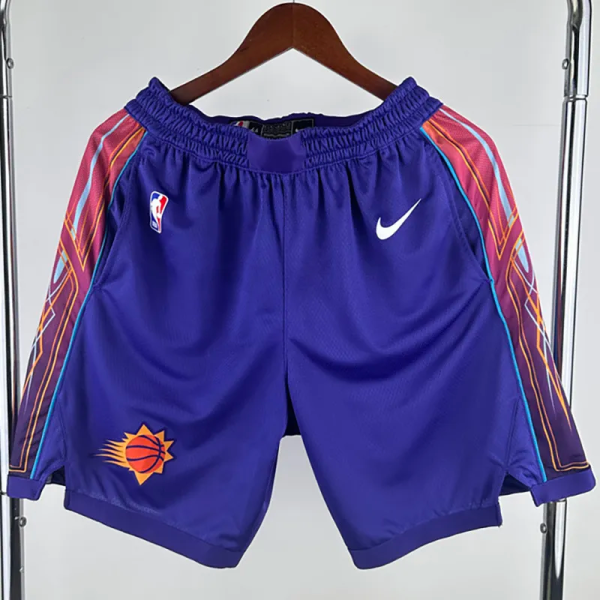 23-24 SUNS Purple City Edition Top Quality NBA Pants
