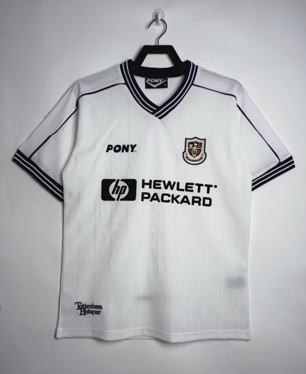 1997-1999 TOT Home White Retro Soccer Jersey