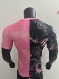 25-26 RMA Pink Black Special Edition Player Version Training Shirts *粉龙纹