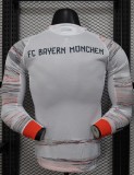 25-26 Bayern Away Long Sleeve Player Version Soccer Jersey (长袖球员)