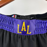 23-24 LAKERS Black City Edition Top Quality NBA Pants
