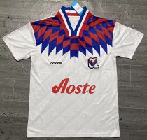 1995-1996 Lyon Home Retro Soccer Jersey