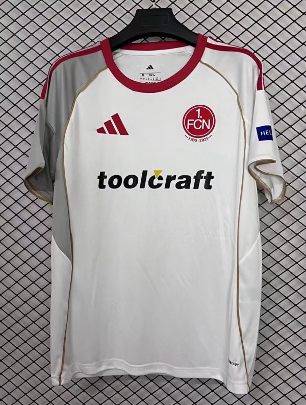 25-26 Nurnberg Away Fans Soccer Jersey 1:1 Thai Quality