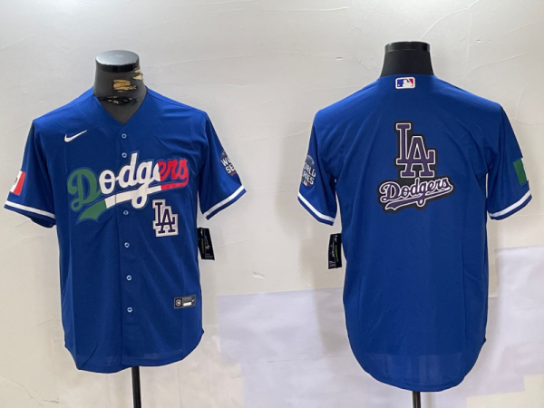 2024 MLB Los Angeles Dodgers New Pattern Jersey