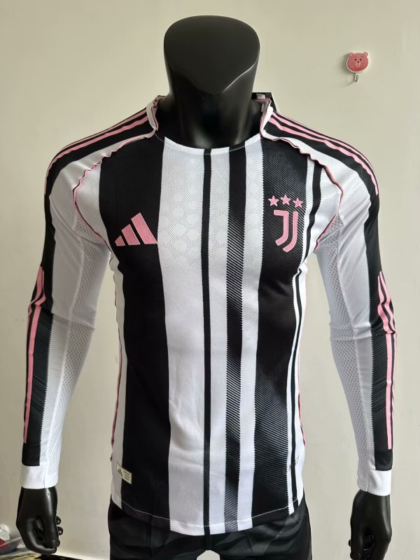 25-26 JUV Home Long sleeves Player Version Soccer Jersey