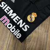 2002-2003 RMA Centenary Away Long Sleeve Retro Soccer Jersey