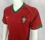 2006 Portugal Home Retro Soccer Jersey