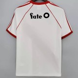 1986 River Plate White Retro Soccer Jersey
