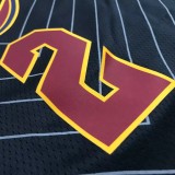 CLEVELAND IRVING # 2 Black Top Quality Hot Pressing NBA Jersey
