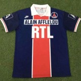 1990-1991 PSG Paris Home Retro Soccer Jersey