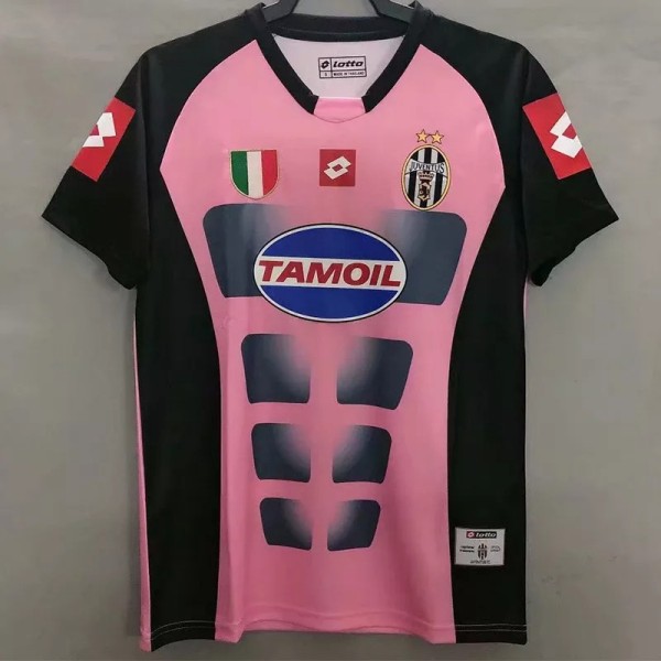 2002-2003 JUV Pink Retro Soccer Jersey