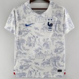22-23 France Away Fans Version Soccer Jersey