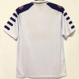 1998 Fiorentina Away White Retro Soccer Jersey