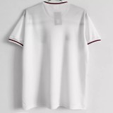 1982 England Home White Retro Soccer Jersey