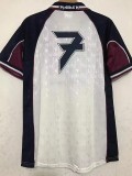 1999 West Ham #7 Iron Maiden Away Retrot Soccer Jersey