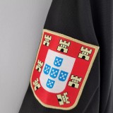 1973-1974 Benfica Black Retro Soccer Jersey