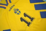 1994-1996 Sweden Home Retro Soccer Jersey