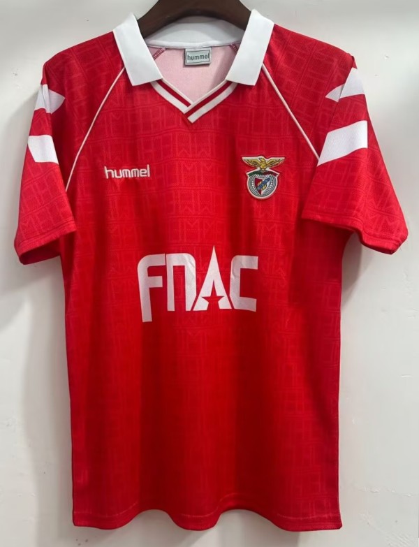1990 Benfica Home Retro Soccer Jersey
