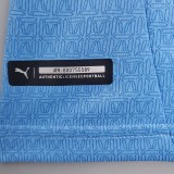 21-22 Man City 1:1 Home Fans Soccer Jersey
