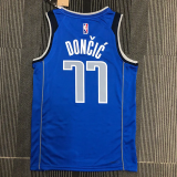 21-22 Dallas DONCIC #11 Blue 75th Anniversary Top Quality Hot Pressing NBA Jersey