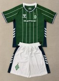 25-26 Werder Bremen Home Kids Soccer Jersey