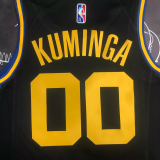 21-22 WARRIORS KUMINGA #00 Black 75th Anniversary City Edition Top Quality Hot Pressing NBA Jersey