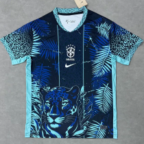 25-26 Brazil Blue Special Edition Training shirts (豹)