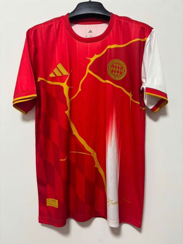 25-26 Bayern Red Special Edition Training shirts 1:1 Thai Quality